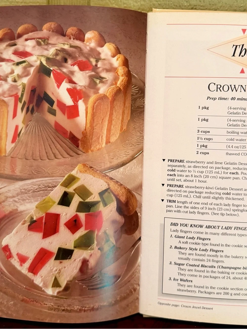 The Magic of JELL-O Cookbook (2001) Hardcover – 100 Recipes Celebrating 100 Year